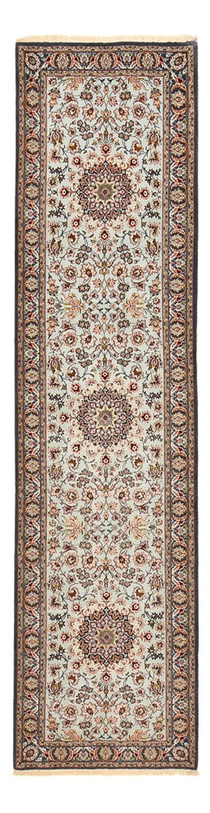 Biegacz Dywan perski - Isfahan - Premium - 314 x 83 cm - piaskowy