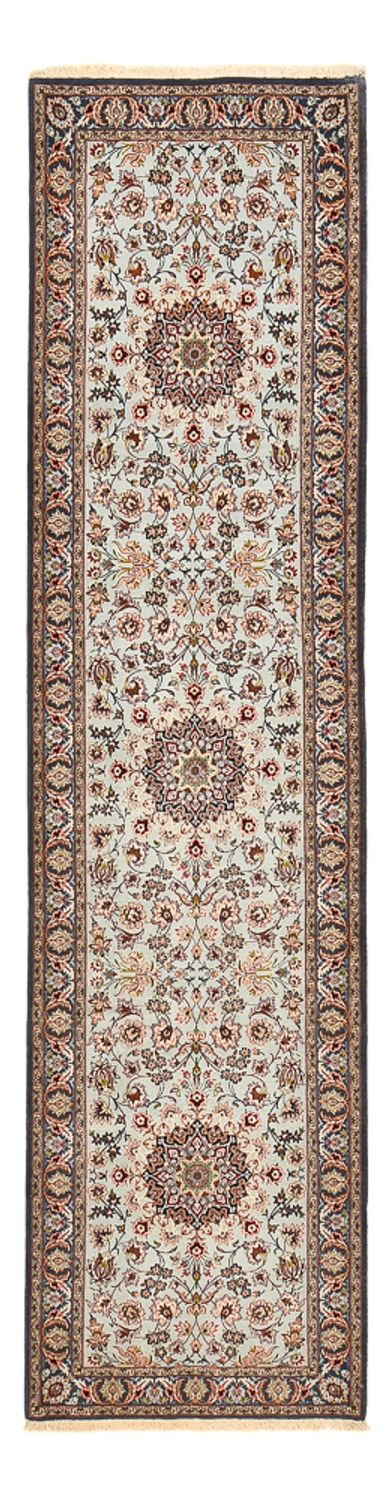 Biegacz Dywan perski - Isfahan - Premium - 314 x 83 cm - piaskowy