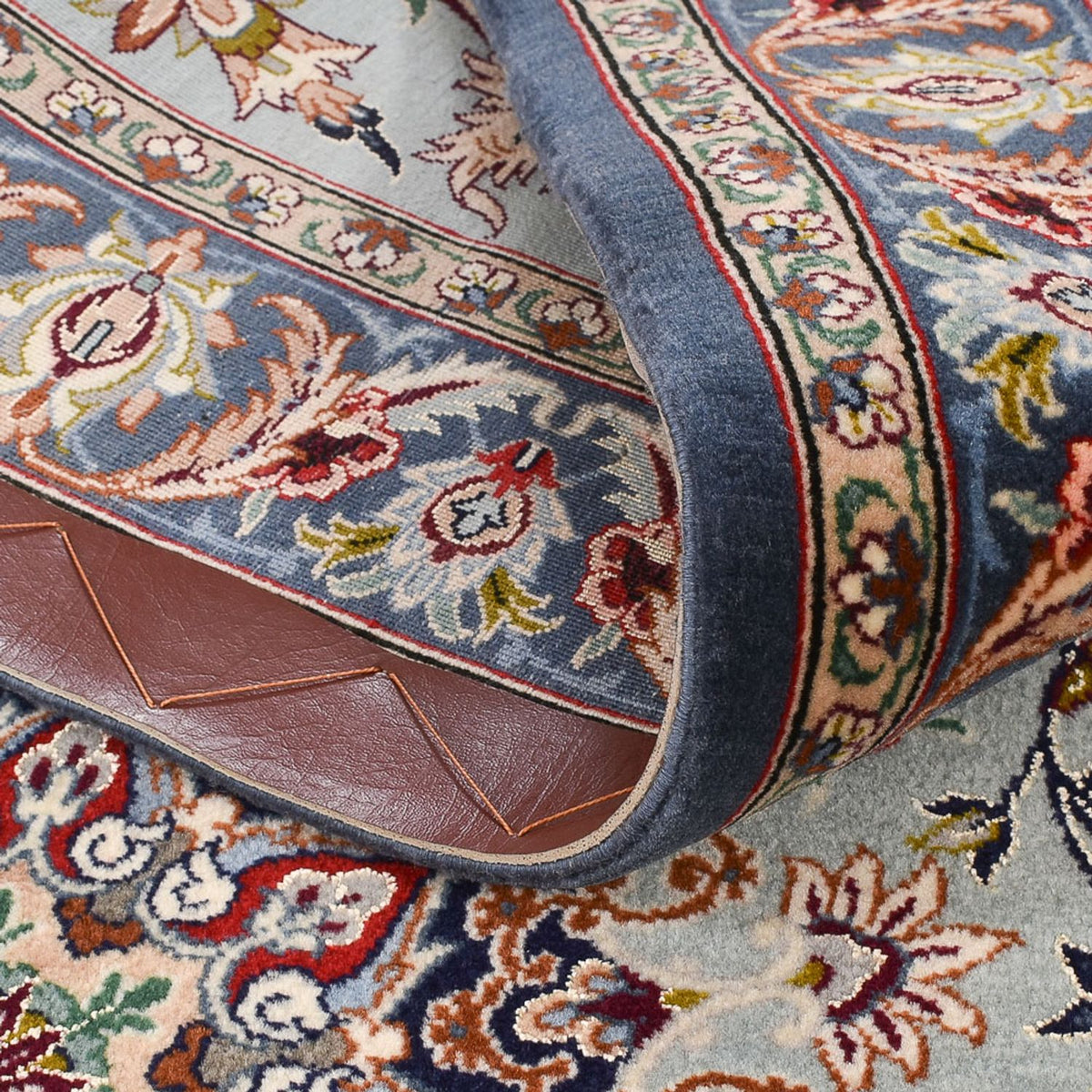 Biegacz Dywan perski - Isfahan - Premium - 314 x 83 cm - piaskowy