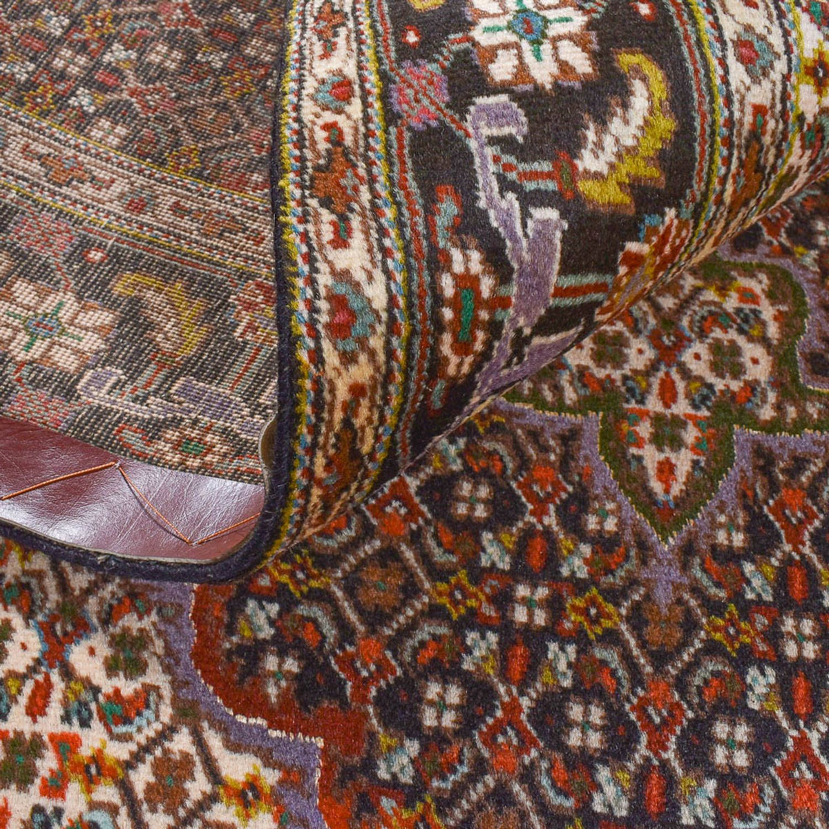 Dywan perski - Tabriz - Królewski - 195 x 153 cm - brązowy