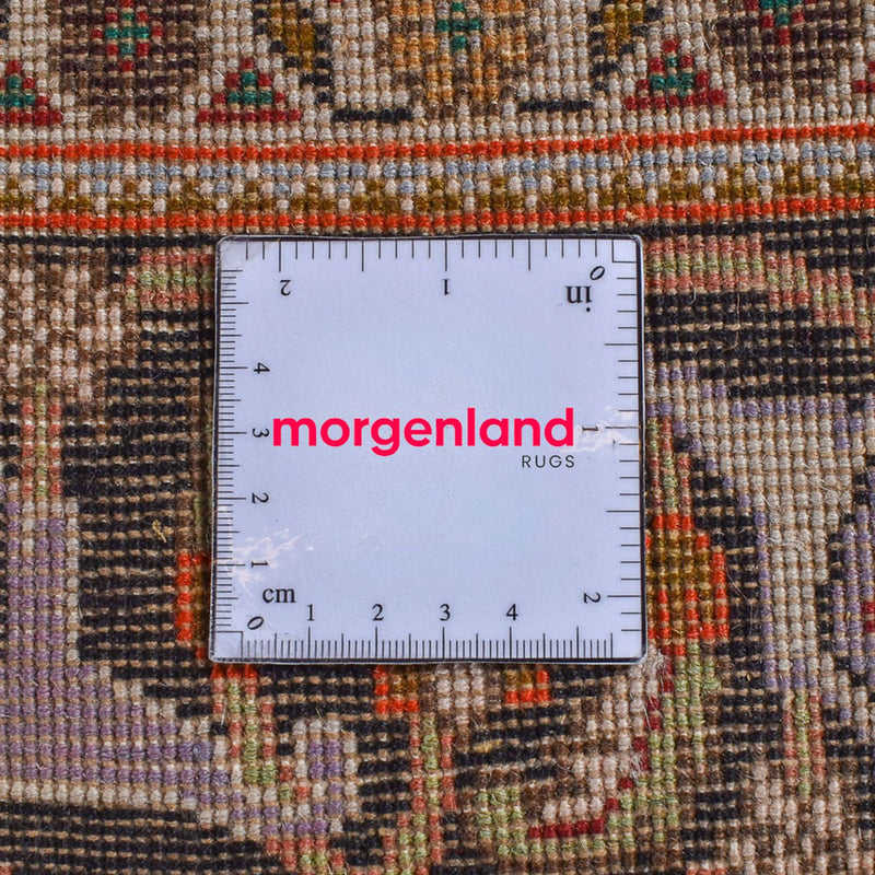 Dywan perski - Tabriz - Królewski - 207 x 148 cm - brązowy