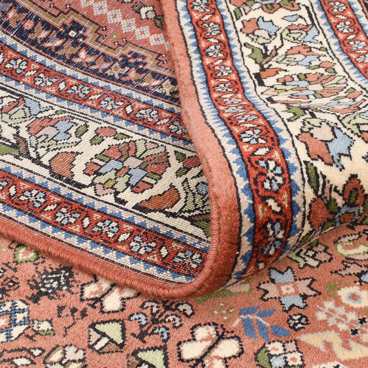 Dywan Gabbeh - Kashkuli perski - 210 x 151 cm - jasna czerwień