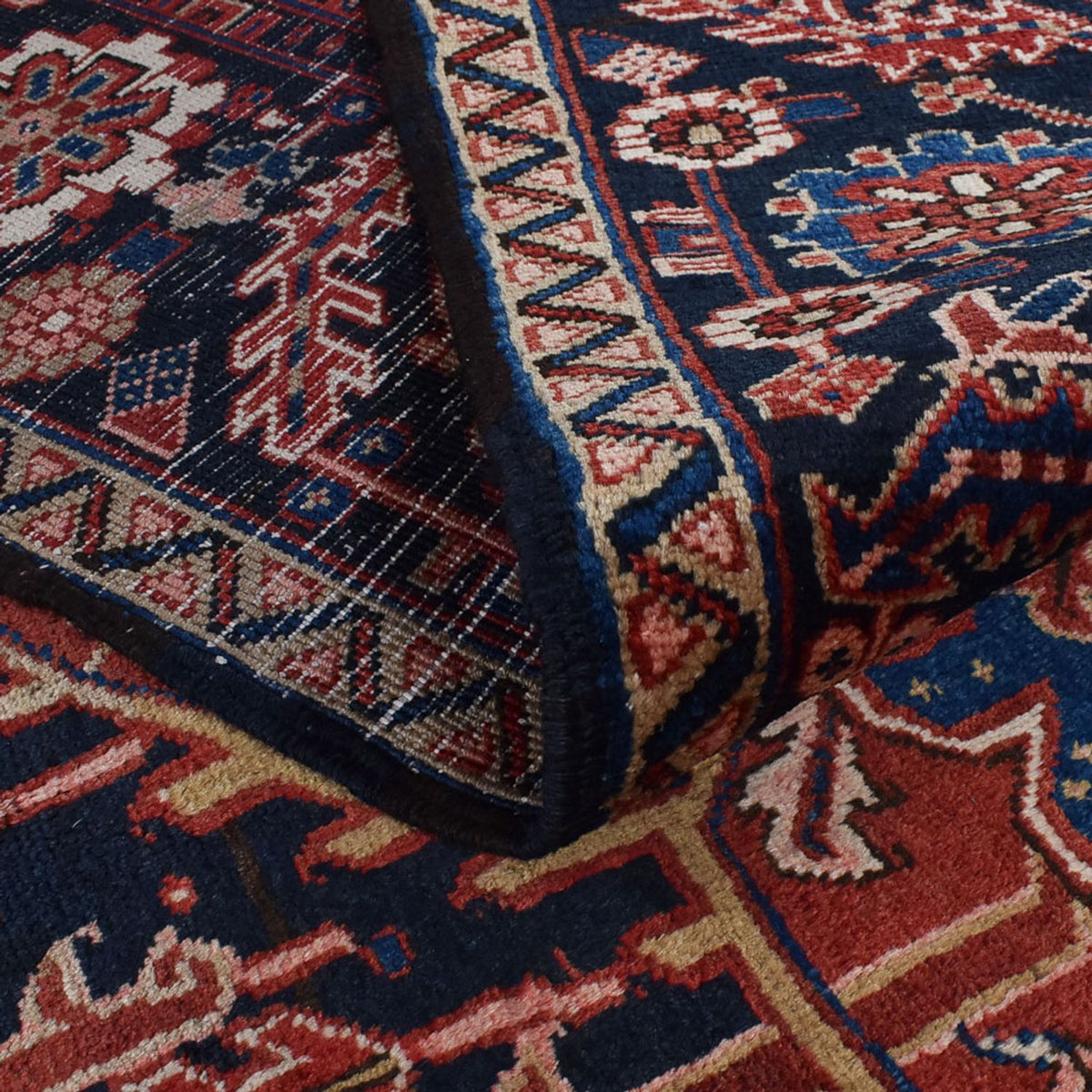 Perski dywan - Nomadyczny - 384 x 292 cm - czerwony