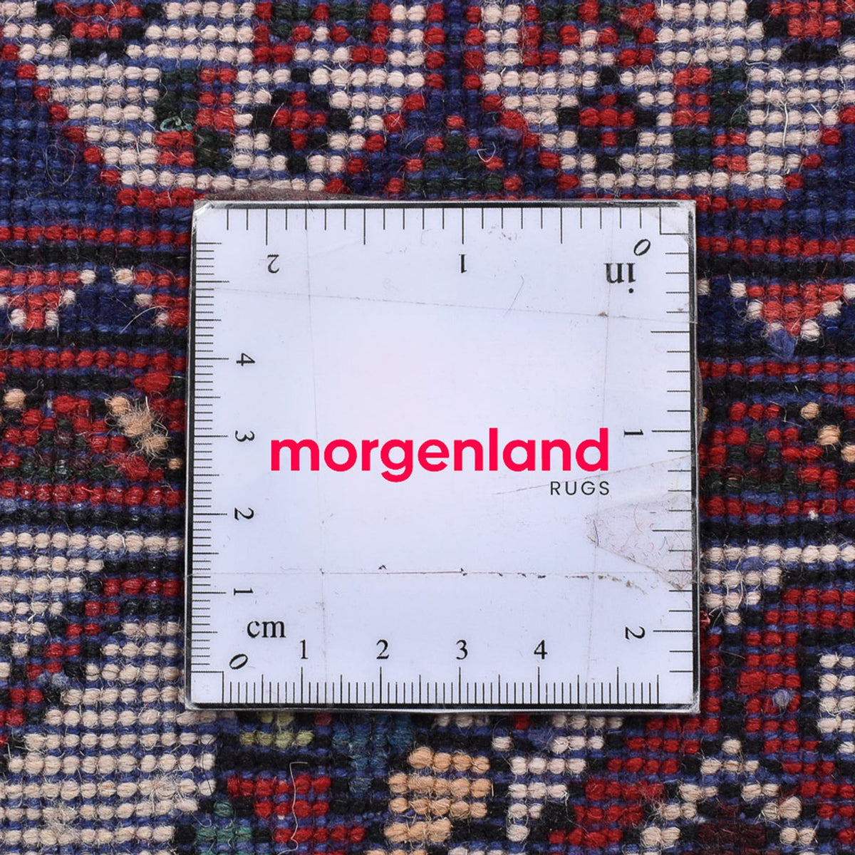 Perski dywan - Nomadyczny kwadratowy  - 208 x 199 cm - czerwony