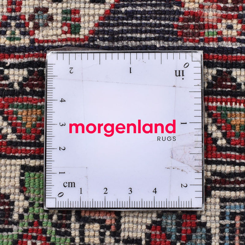 Perski dywan - Nomadyczny - 220 x 213 cm - czerwony