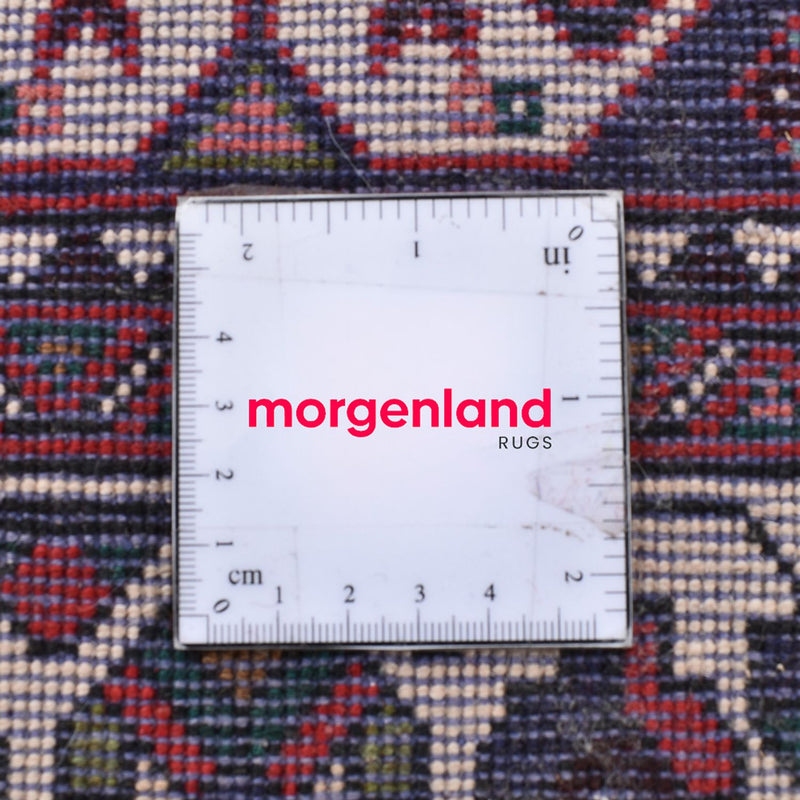 Perski dywan - Nomadyczny kwadratowy  - 199 x 198 cm - czerwony