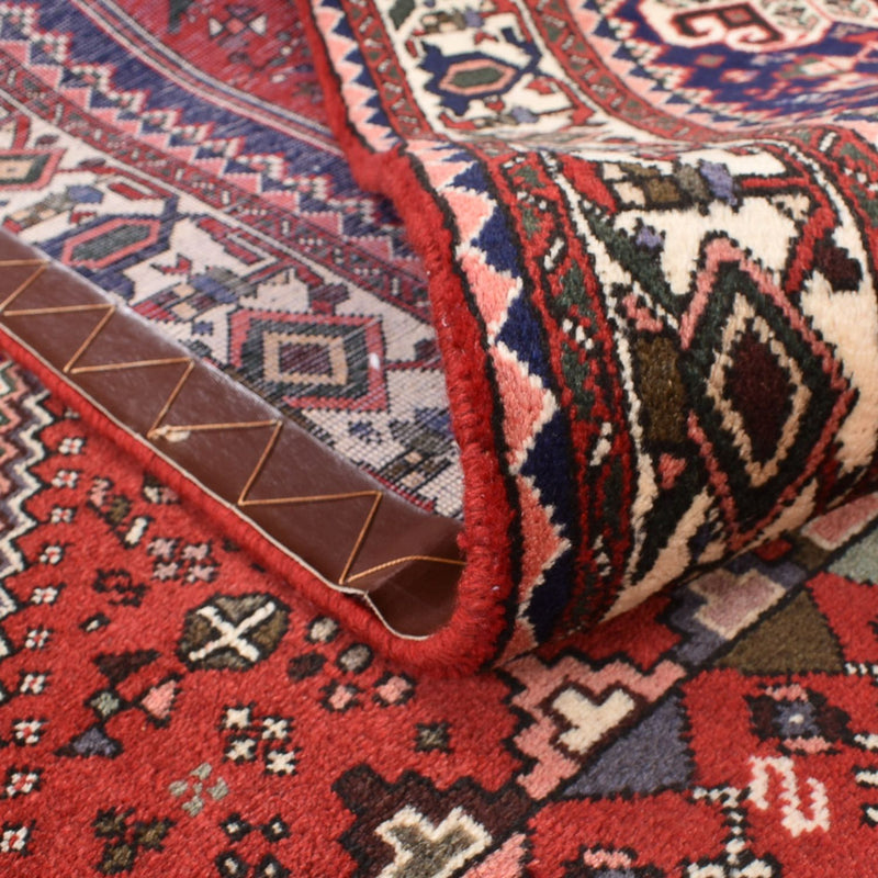 Perski dywan - Nomadyczny kwadratowy  - 202 x 201 cm - czerwony