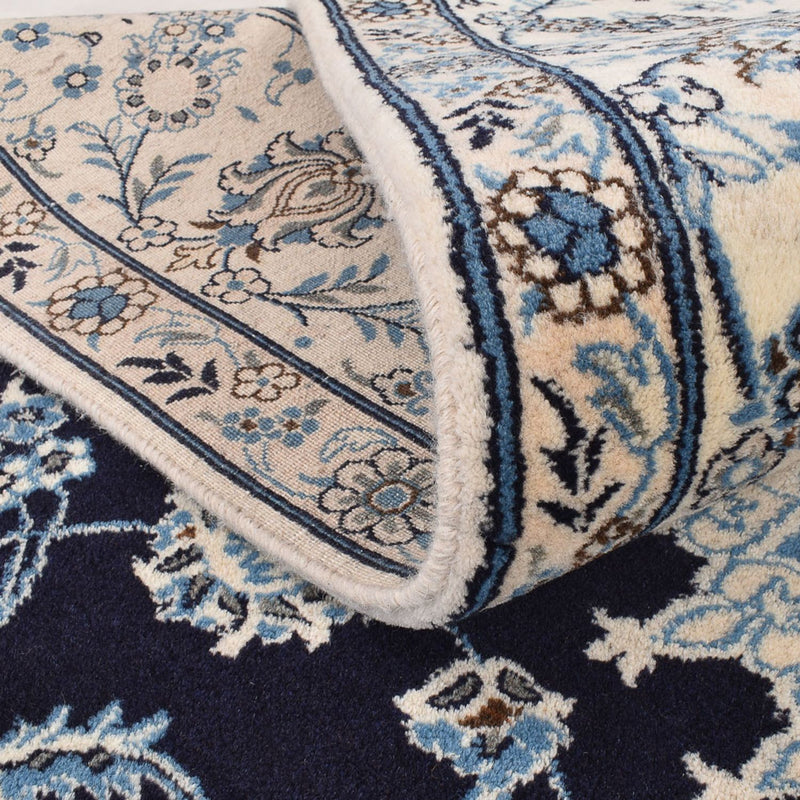 Dywan perski - Nain - 300 x 250 cm - ciemnoniebieski