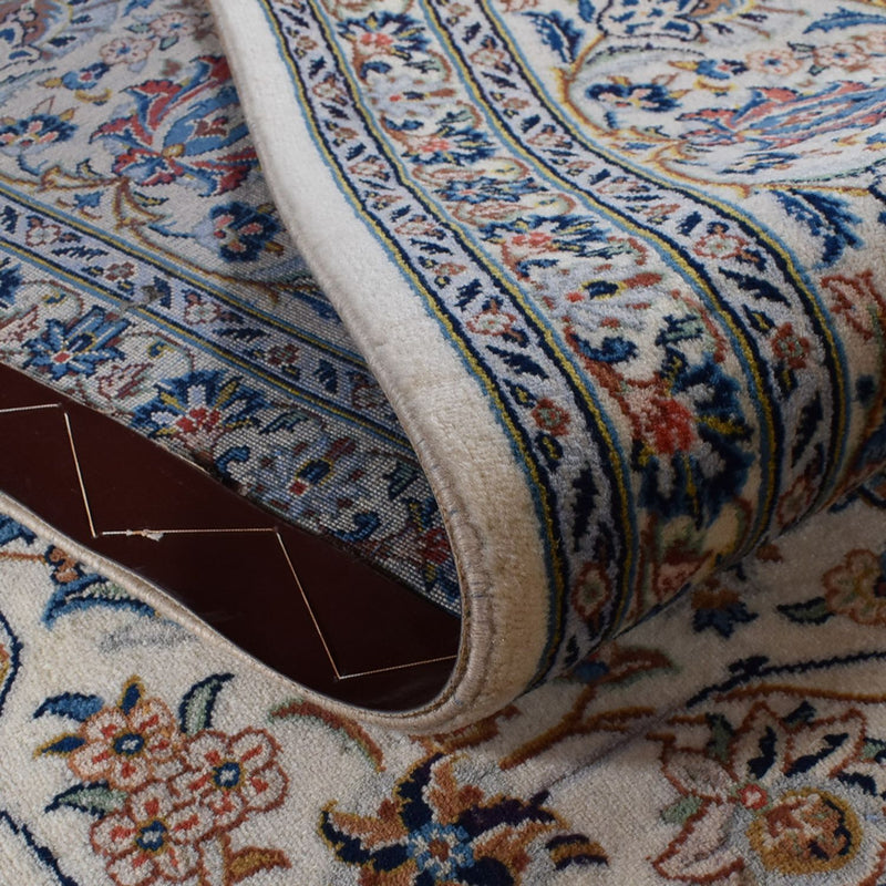 Dywan perski - Keshan - Royal - 355 x 247 cm - szary