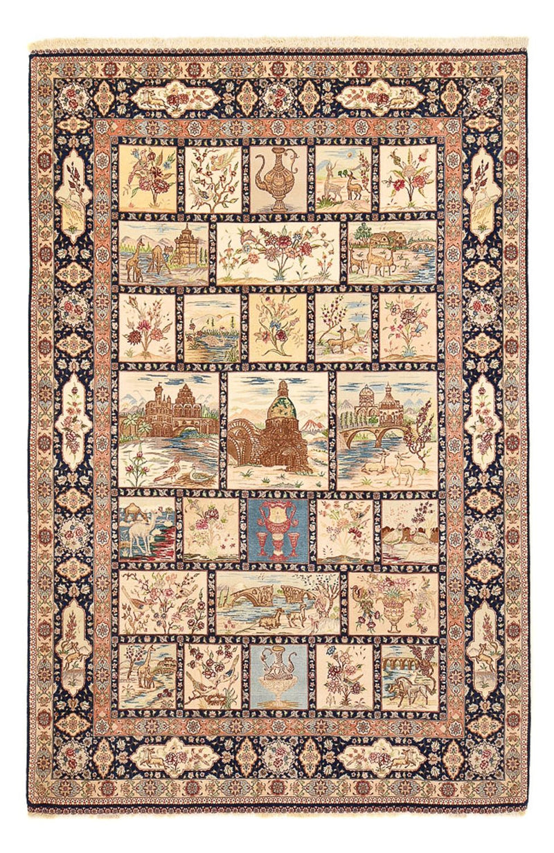 Dywan perski - Tabriz - Premium - 300 x 198 cm - wielokolorowy