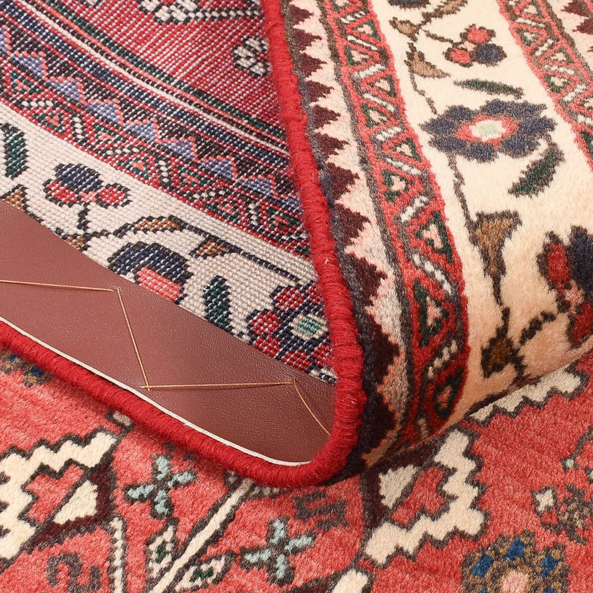 Perski dywan - Nomadyczny - 160 x 103 cm - czerwony