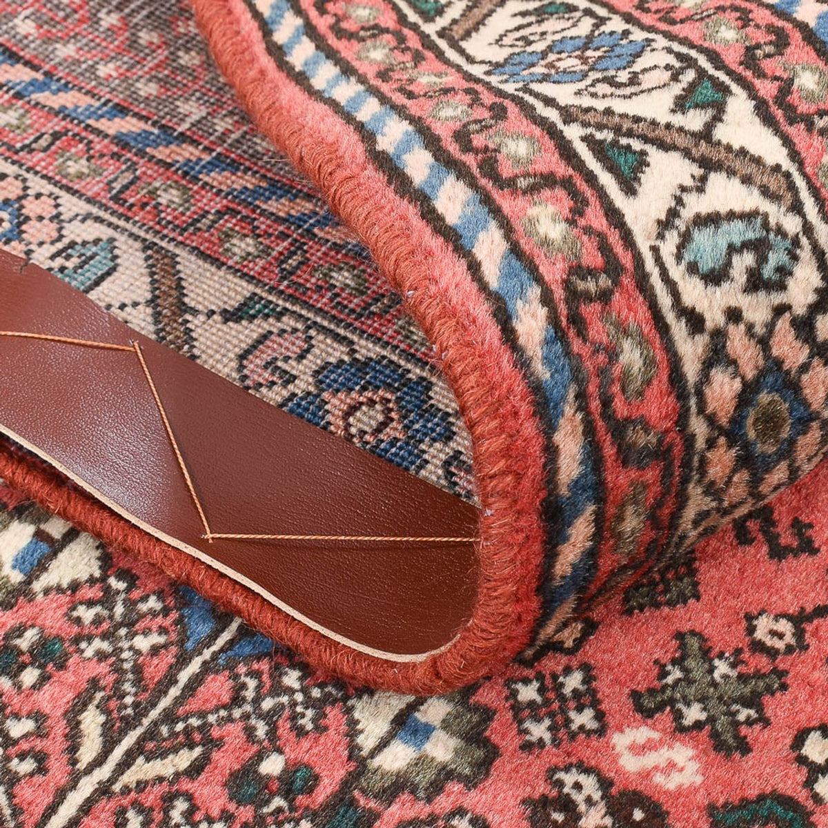 Perski dywan - Nomadyczny - 147 x 102 cm - jasna czerwień