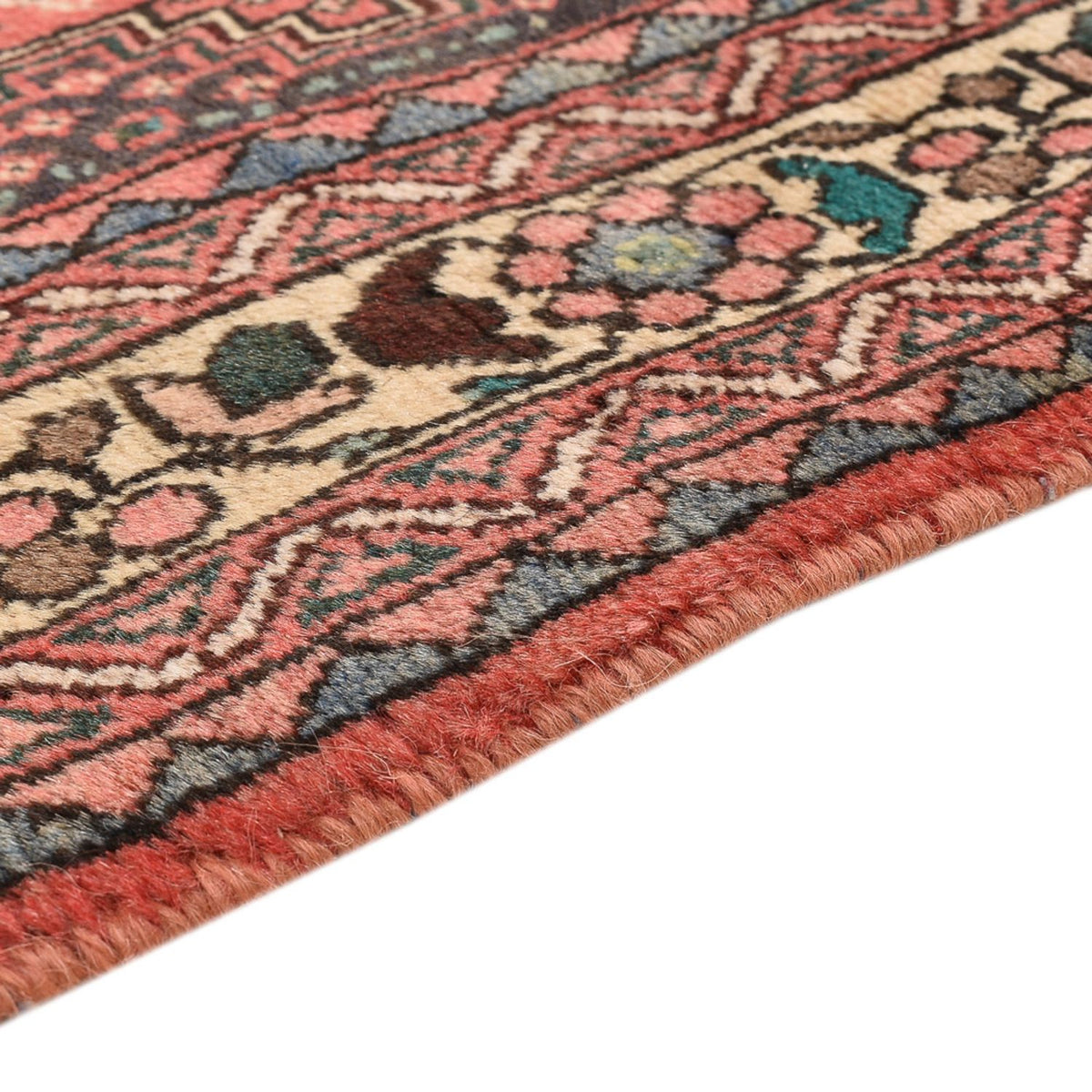 Perski dywan - Nomadyczny - 155 x 100 cm - czerwony