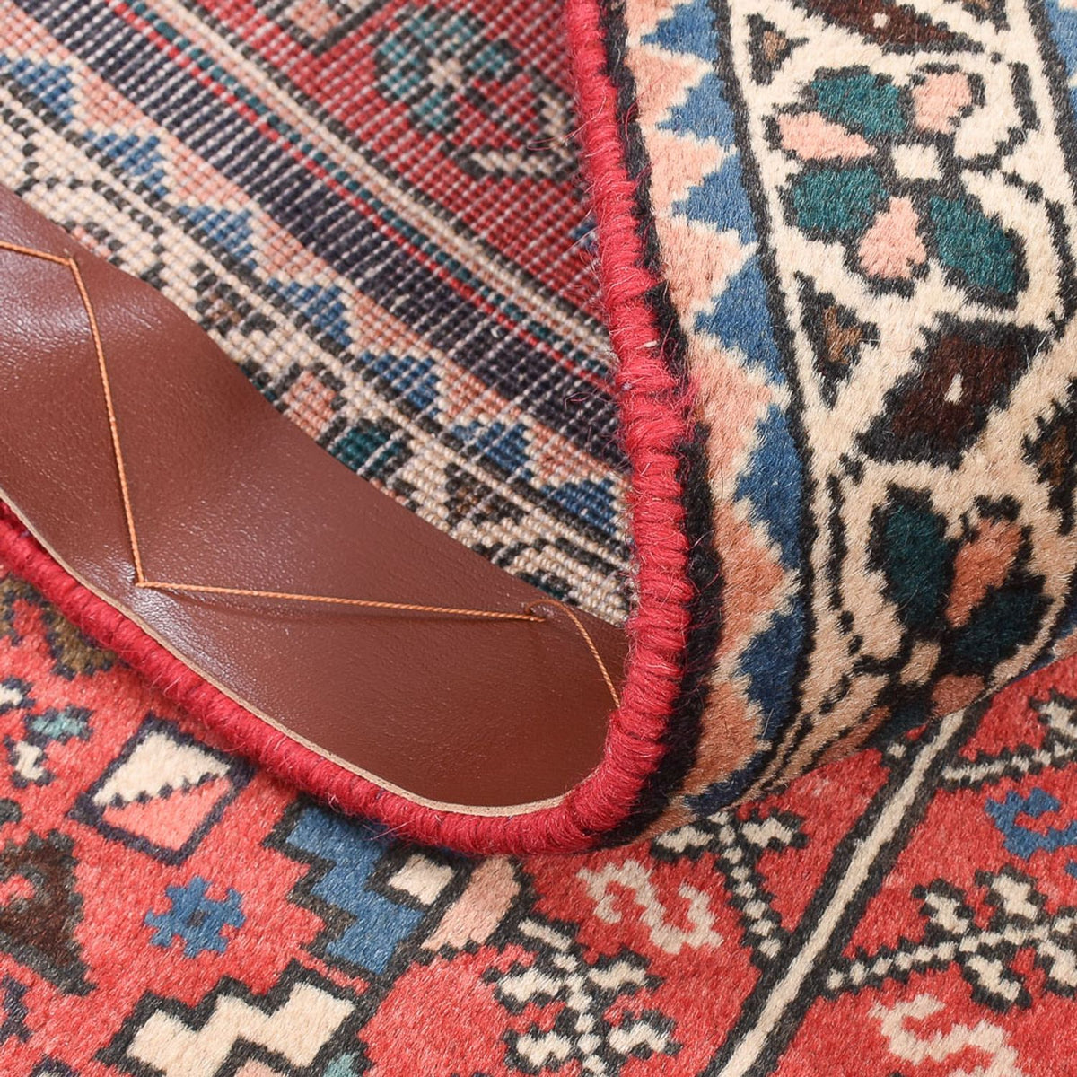 Perski dywan - Nomadyczny - 142 x 95 cm - czerwony