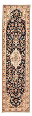 Biegacz Dywan perski - Tabriz - Królewski - 310 x 83 cm - ciemnoniebieski