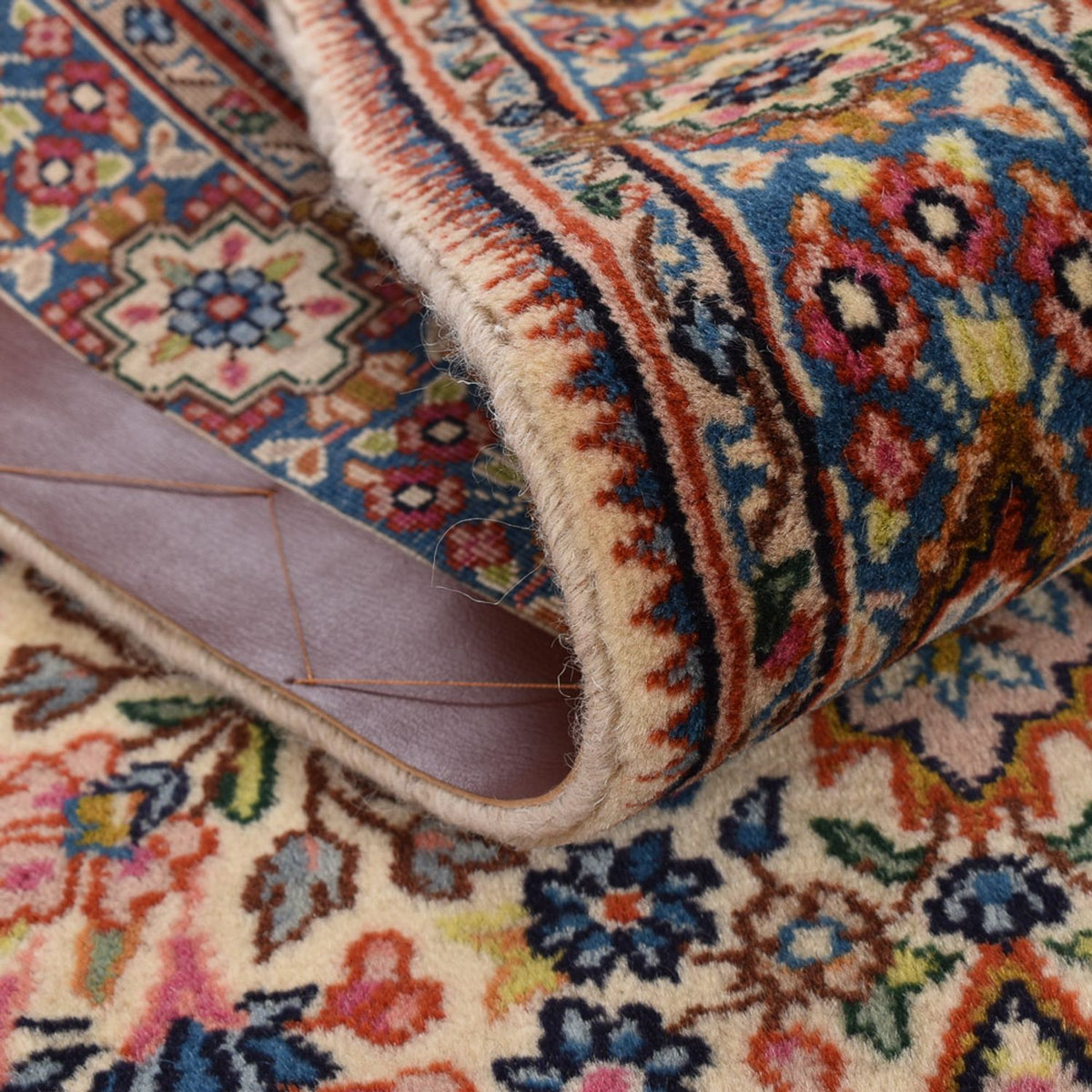 Biegacz Dywan perski - Royal - 387 x 78 cm - ciemny beż