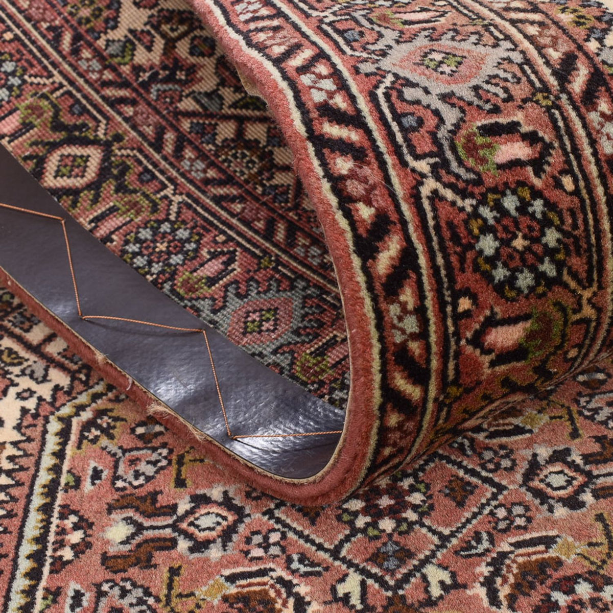 Biegacz Dywan perski - Bijar - 400 x 72 cm - ciemny beż