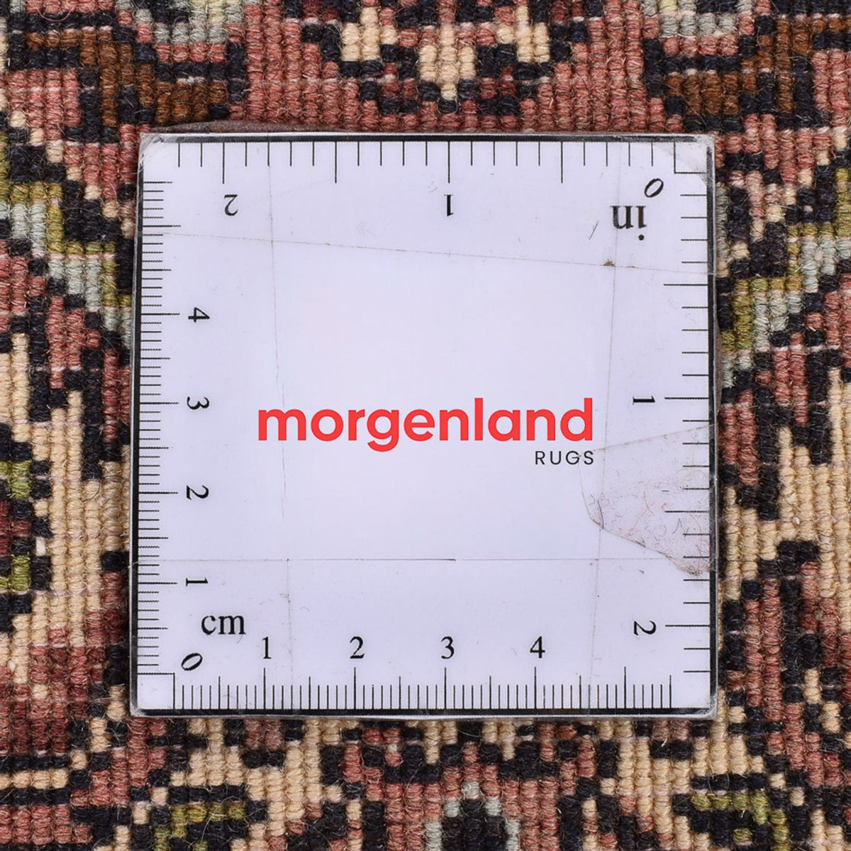 Biegacz Dywan perski - Bijar - 400 x 72 cm - ciemny beż