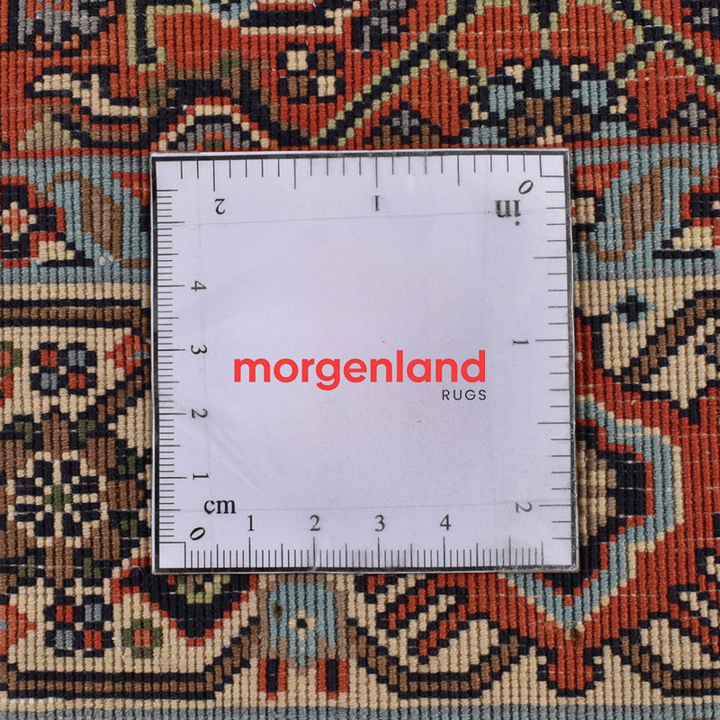 Biegacz Dywan perski - Bijar - 308 x 79 cm - rdza