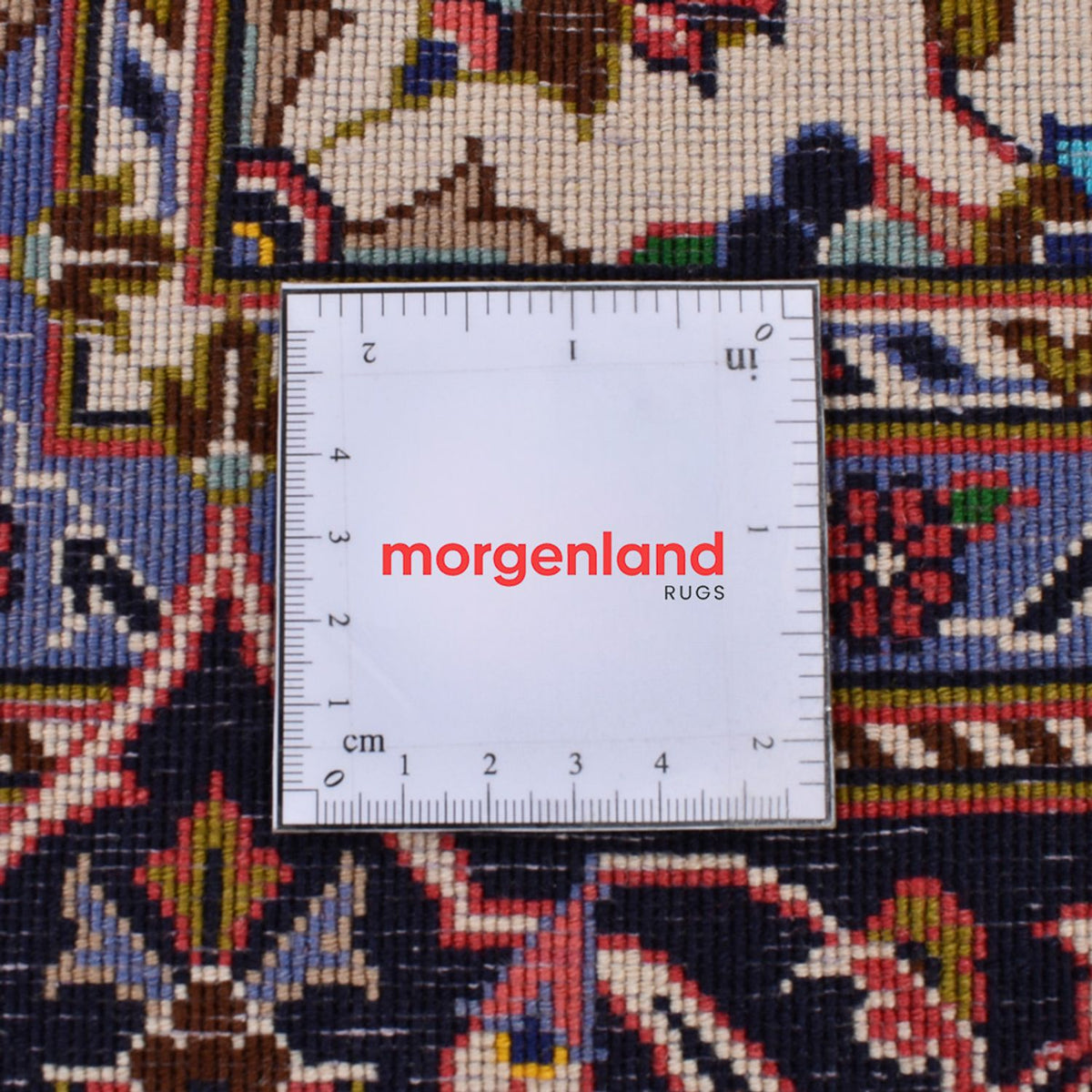 Dywan perski - Keshan - 222 x 142 cm - jasna czerwień