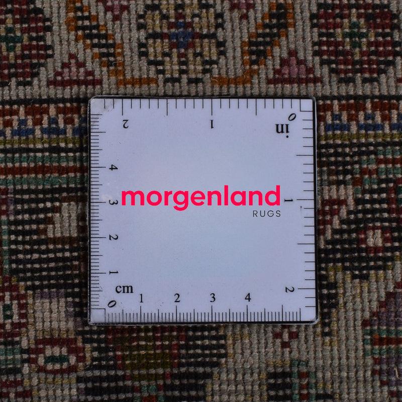 Dywan perski - Tabriz - Królewski - 198 x 148 cm - ciemnobrązowy