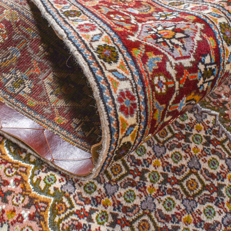 Dywan perski - Tabriz - Królewski - 209 x 150 cm - piaskowy