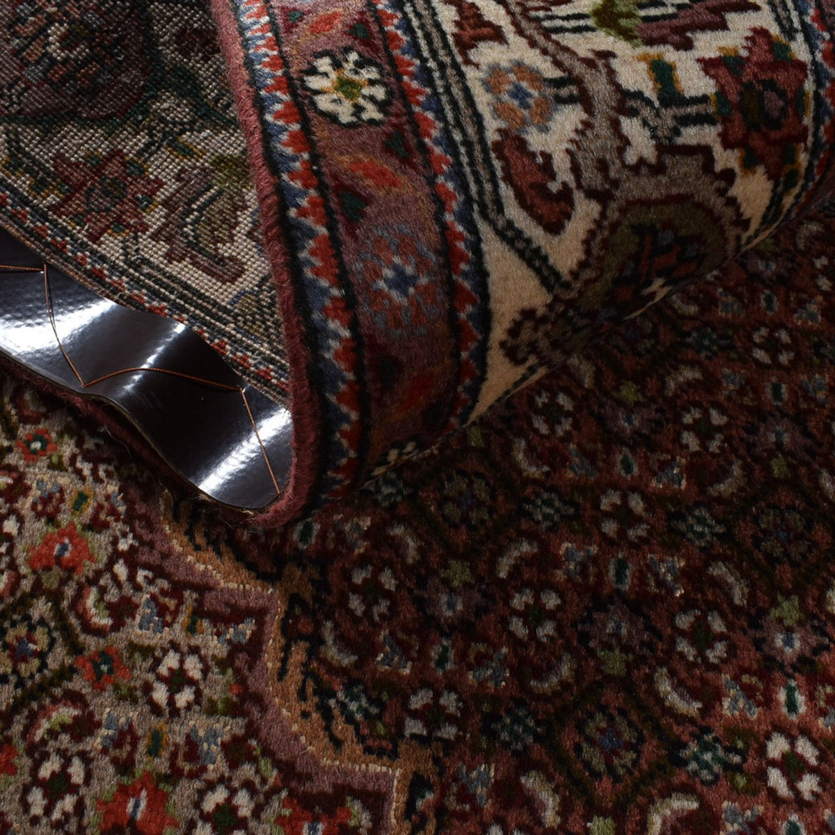 Dywan perski - Tabriz - Królewski - 200 x 147 cm - ciemna czerwień