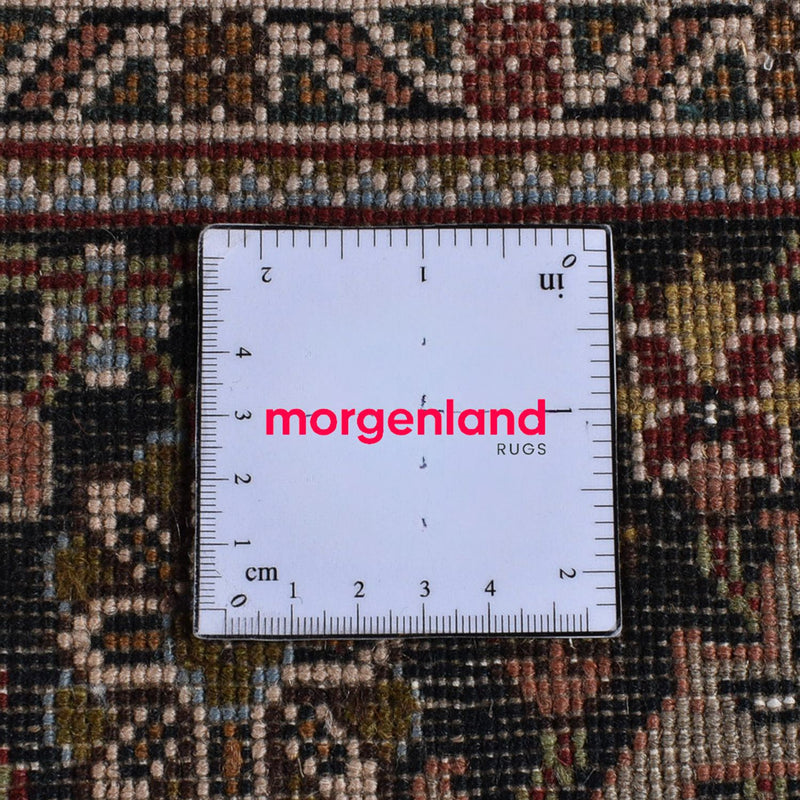 Dywan perski - Tabriz - Królewski - 200 x 151 cm - ciemnobrązowy