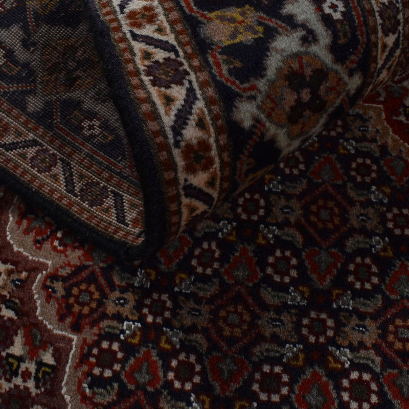 Dywan perski - Tabriz - Królewski - 198 x 150 cm - ciemnobrązowy