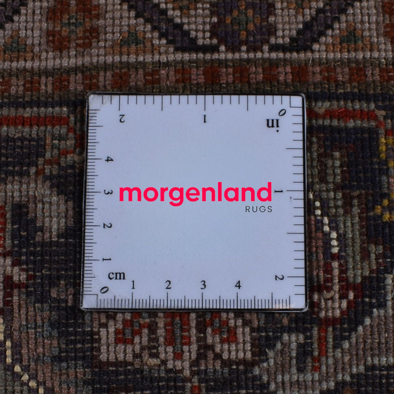 Dywan perski - Tabriz - Królewski - 198 x 150 cm - ciemnobrązowy