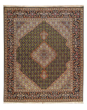 Dywan perski - Tabriz - Królewski - 183 x 153 cm - piaskowy