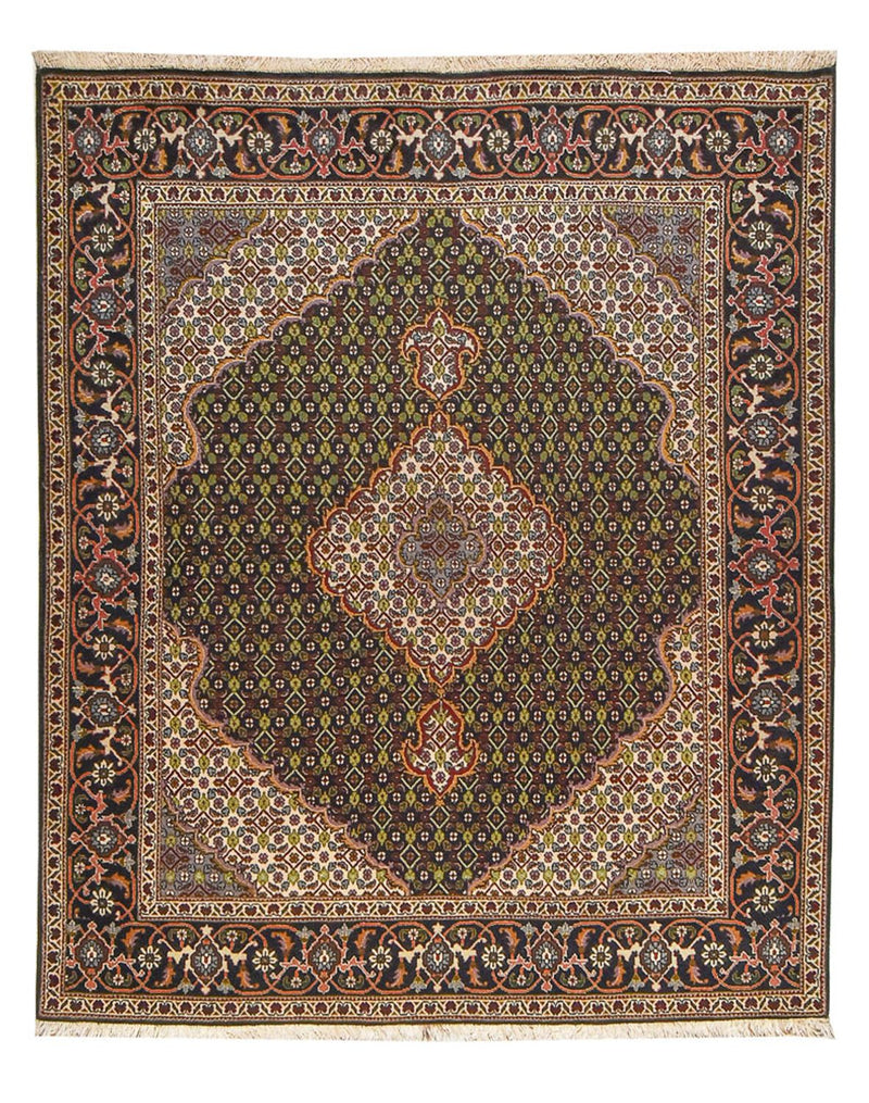 Dywan perski - Tabriz - Królewski - 183 x 153 cm - piaskowy