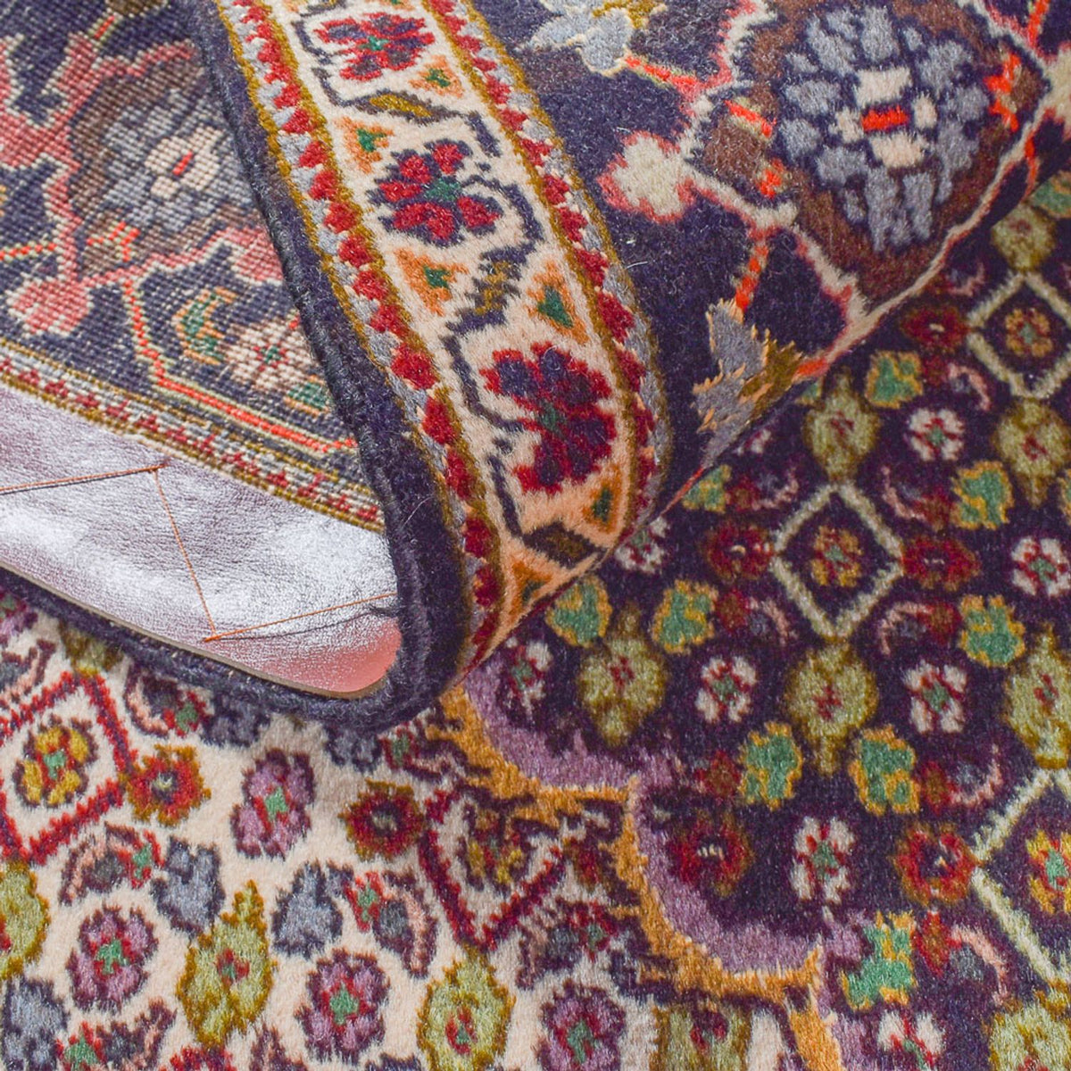 Dywan perski - Tabriz - Królewski - 183 x 153 cm - piaskowy