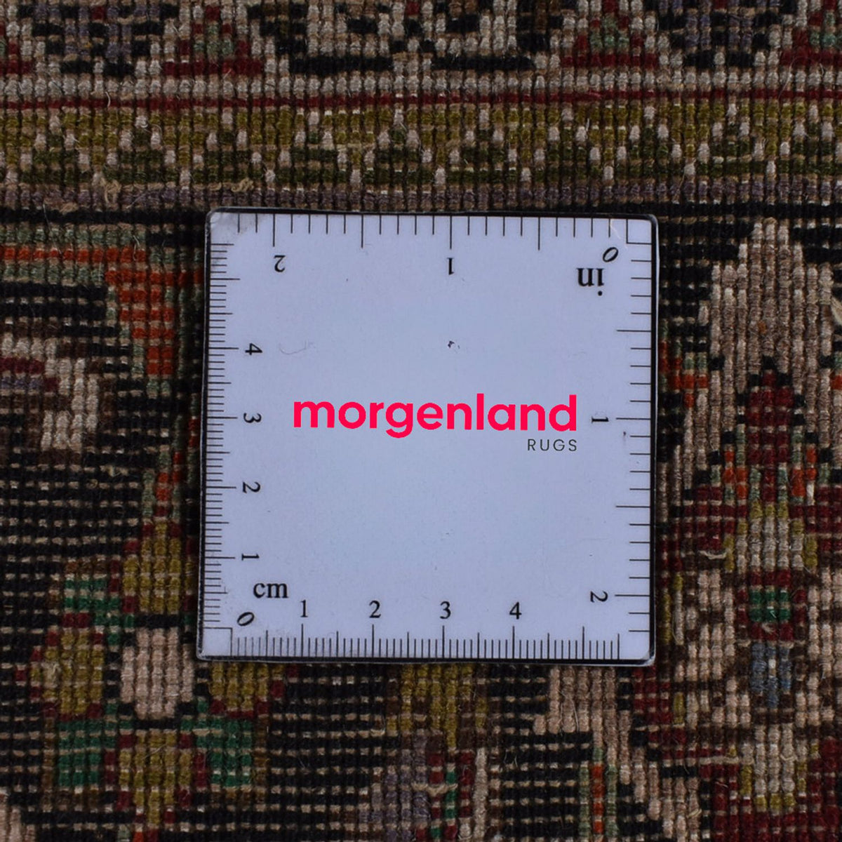 Dywan perski - Tabriz - Królewski - 210 x 154 cm - ciemnobrązowy