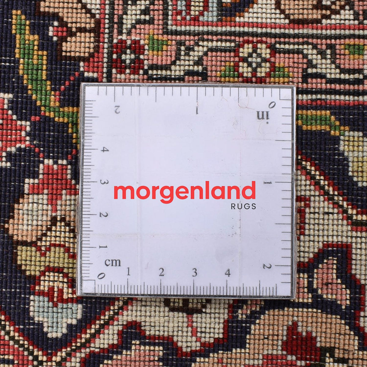 Dywan perski - Tabriz - Królewski kwadratowy  - 253 x 251 cm - ciemny beż