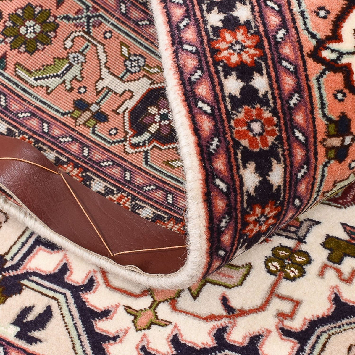 Dywan perski - Tabriz - Królewski - 149 x 105 cm - piaskowy