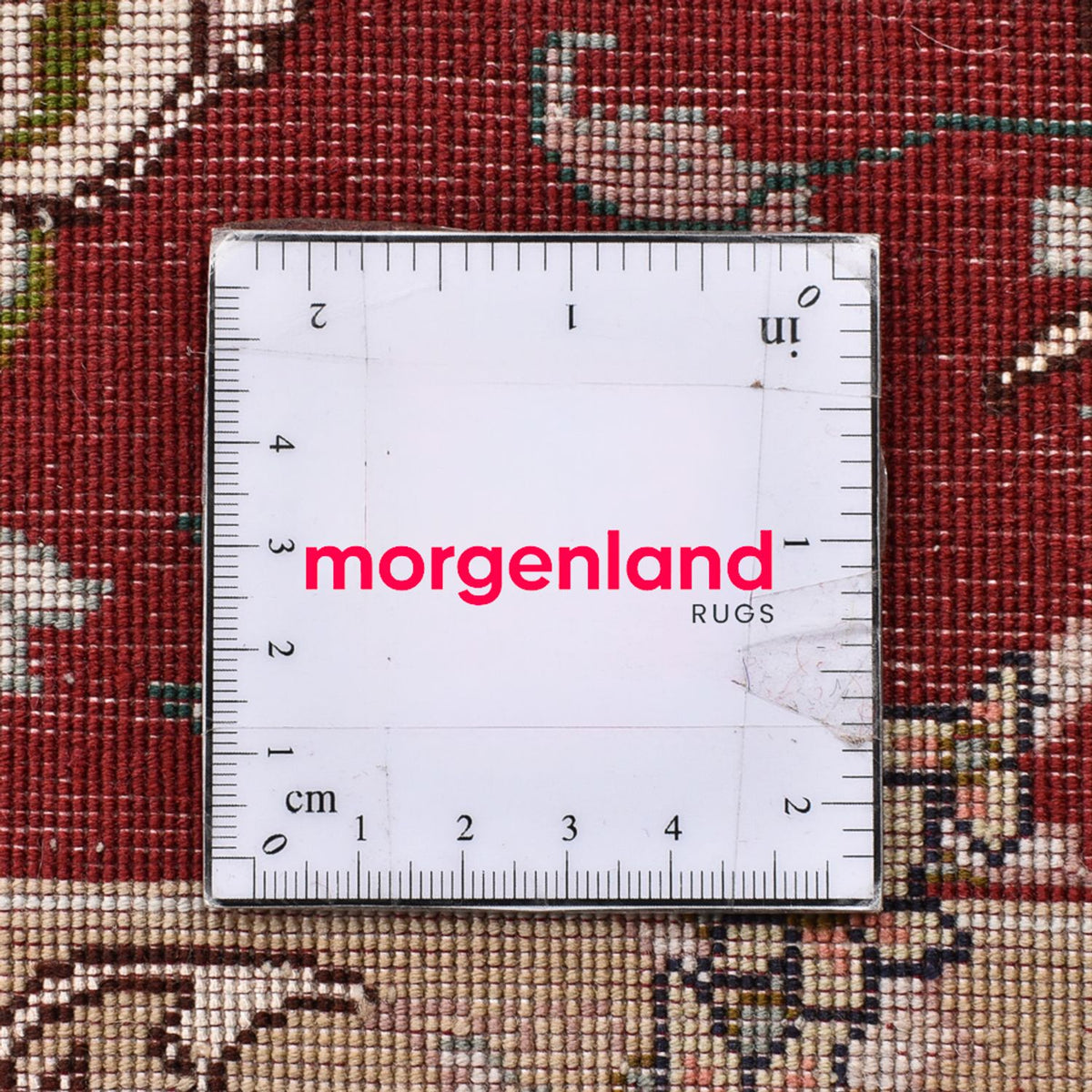 Dywan perski - Tabriz - Królewski - 90 x 60 cm - czerwony