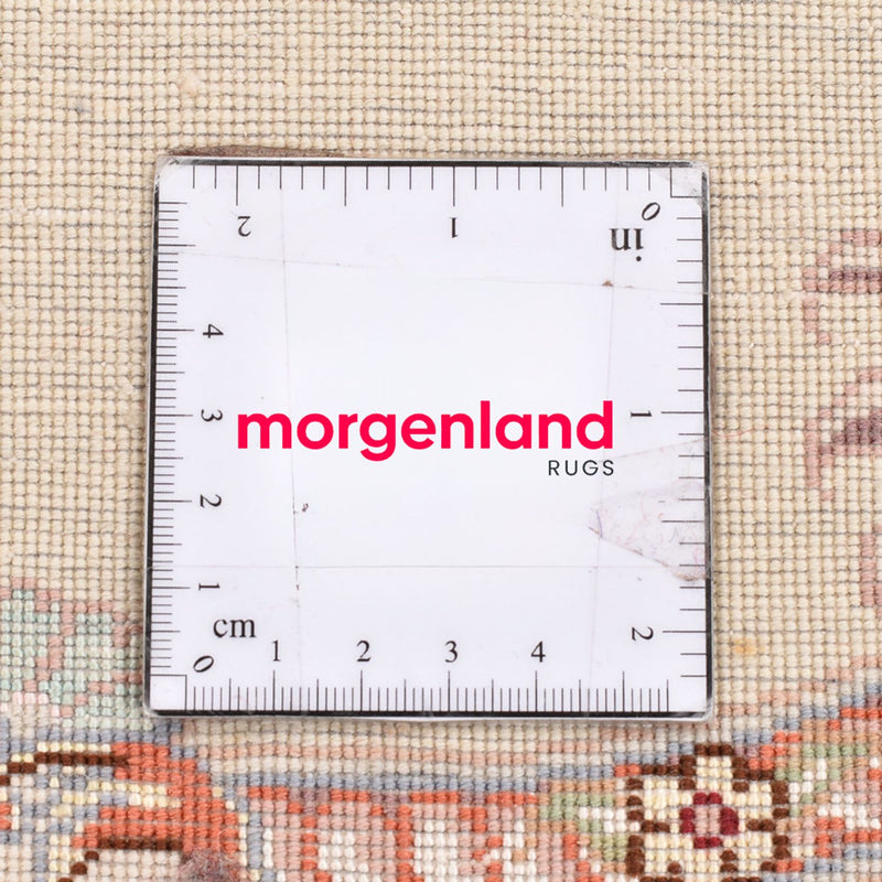 Dywan perski - Tabriz - Królewski - 90 x 60 cm - kremowy