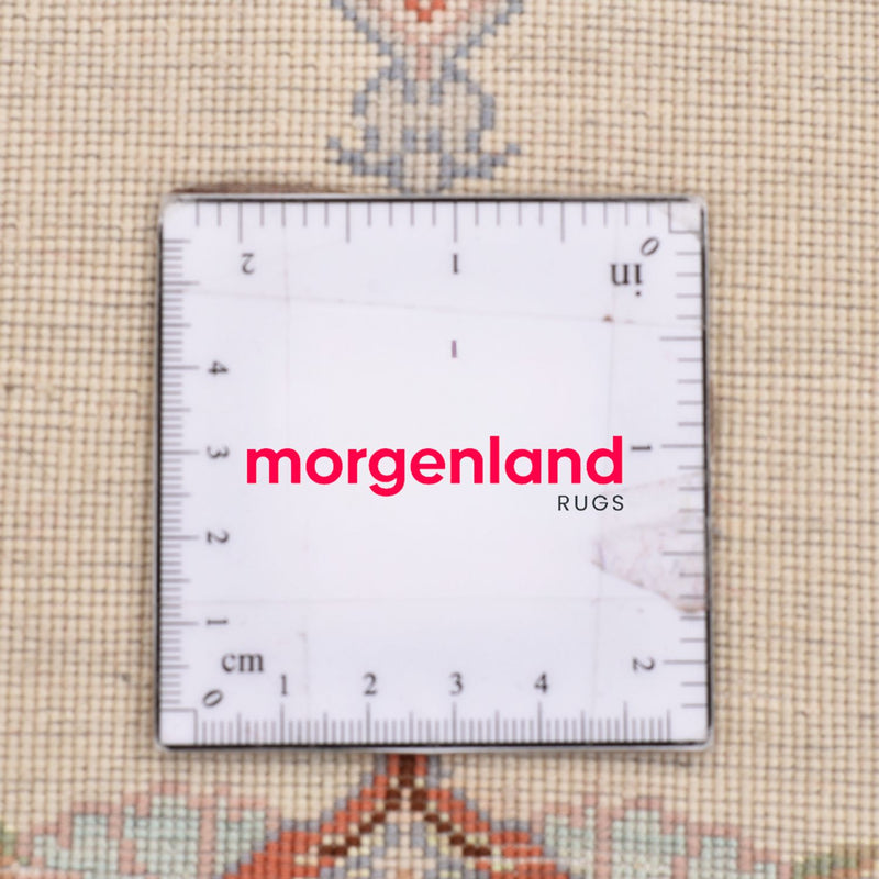 Dywan perski - Tabriz - Królewski - 90 x 60 cm - kremowy