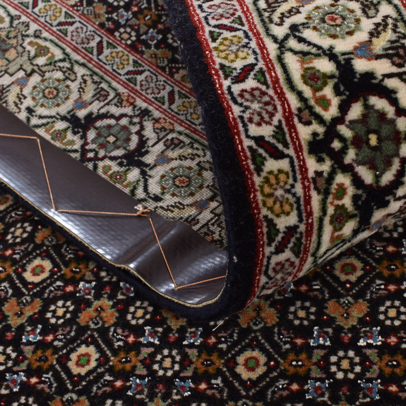 Biegacz Dywan perski - Tabriz - Królewski - 393 x 82 cm - ciemny beż