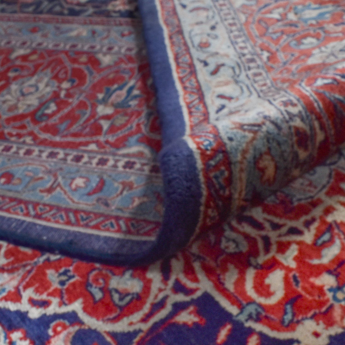 Dywan perski - Klasyczny - 414 x 302 cm - ciemnoniebieski