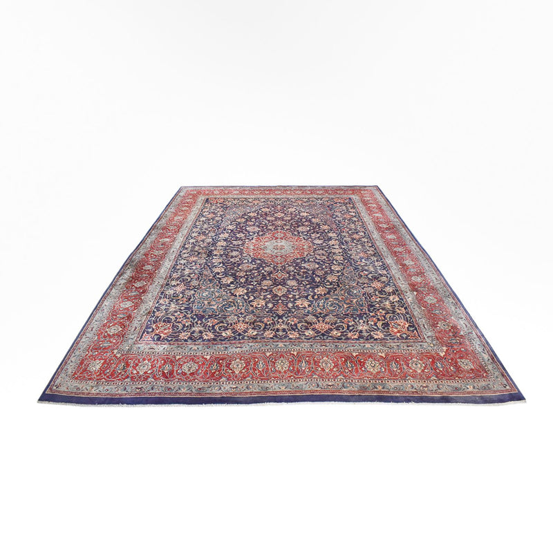 Dywan perski - Klasyczny - 414 x 302 cm - ciemnoniebieski