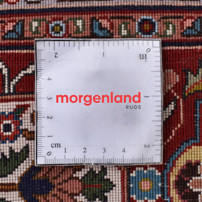 Dywan perski - Tabriz - Królewski - 250 x 178 cm - kremowy