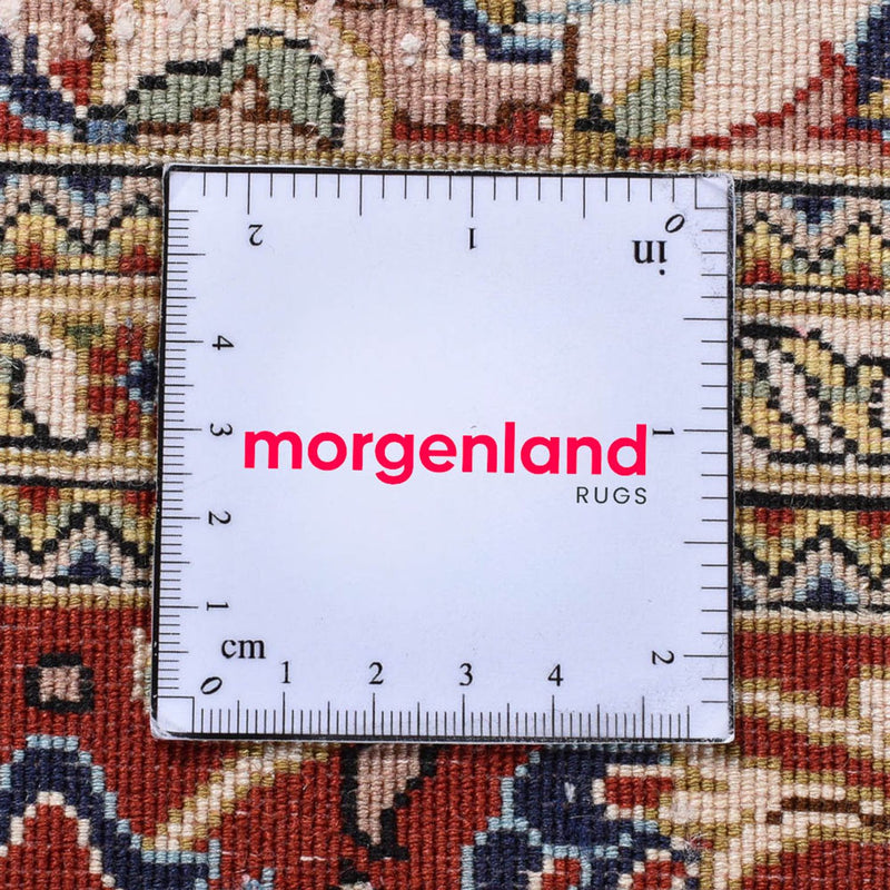 Perski dywan - Ghom - Królewski - 196 x 135 cm - piaskowy