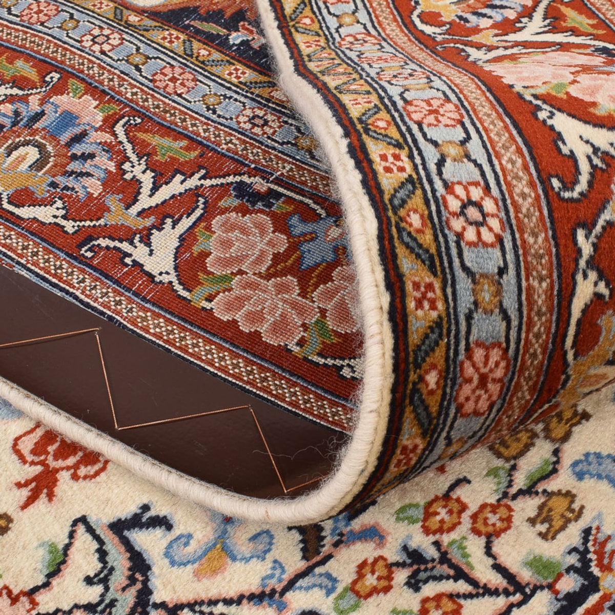 Dywan perski - Bijar - 252 x 142 cm - piaskowy