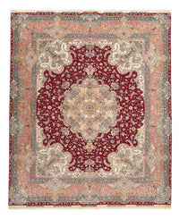 Dywan perski - Tabriz - Premium - 304 x 250 cm - czerwony