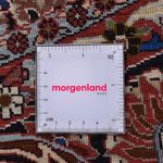 Dywan perski - Bijar okrągły  - 250 x 250 cm - rdza