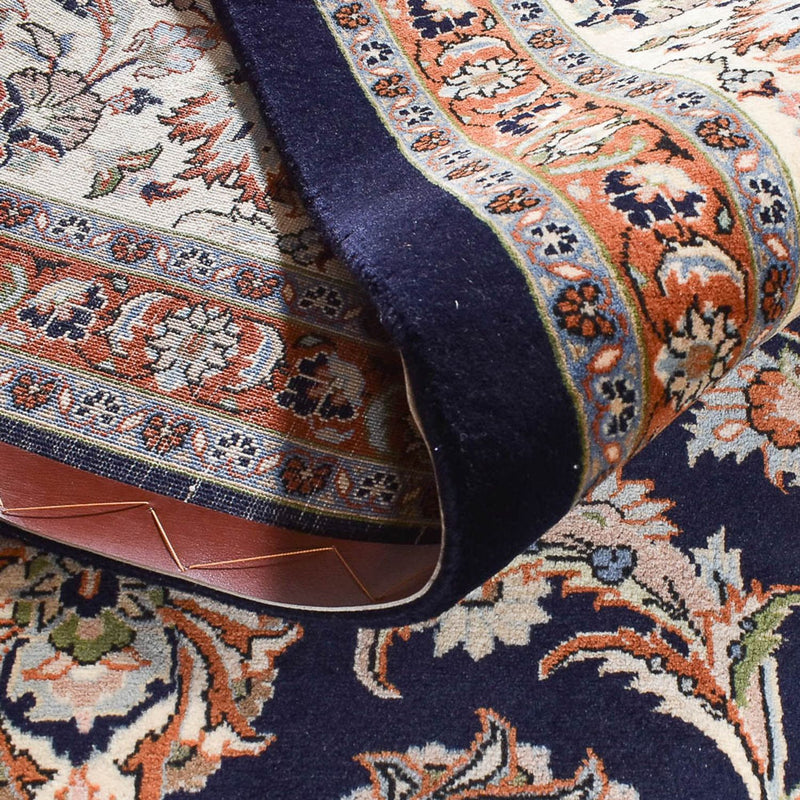 Dywan perski - Klasyczny - 390 x 305 cm - ciemnoniebieski