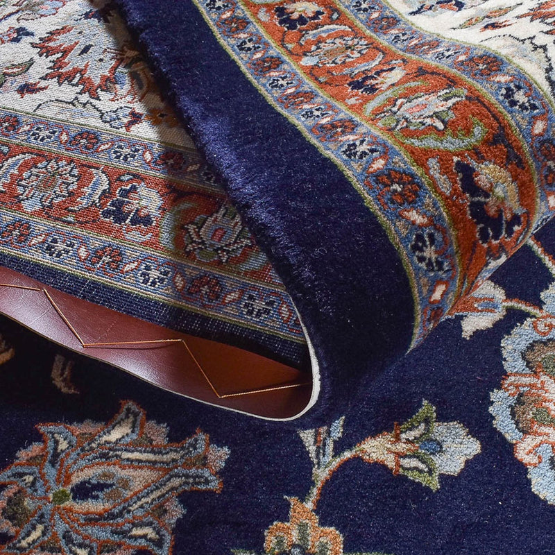 Dywan perski - Klasyczny - 384 x 300 cm - ciemnoniebieski