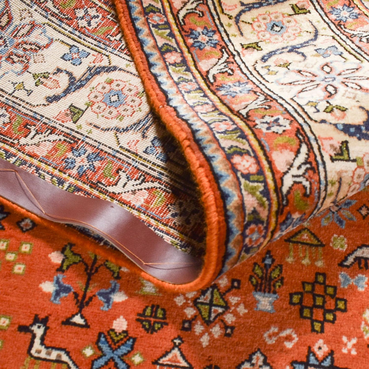 Perski dywan - Nomadyczny - 316 x 198 cm - jasna czerwień